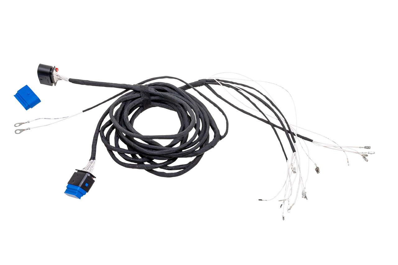 Original Kufatec Kabelsatz Kabelbaum Adapter RÜCKRÜSTUNG LED auf Halogen Scheinwerfer für Mercedes B-Klasse W247