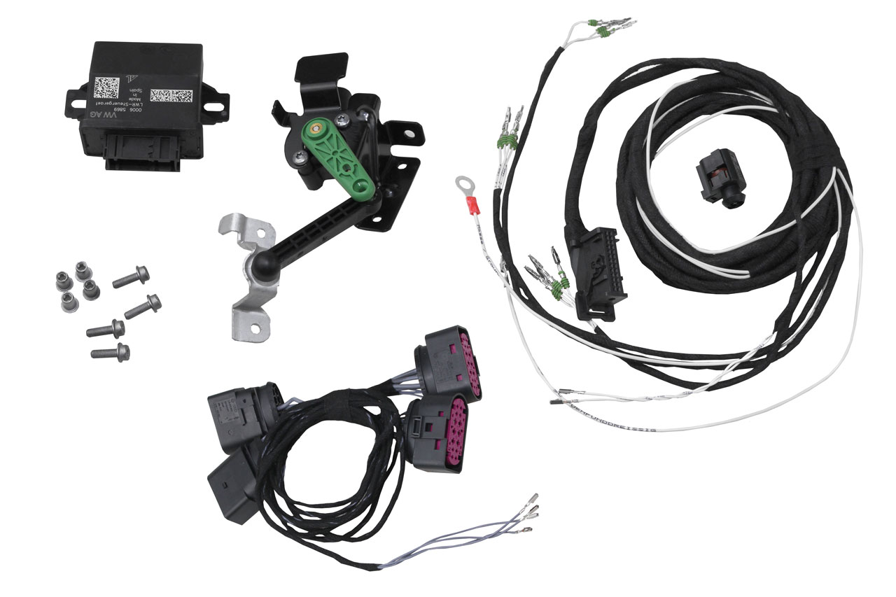 Original Kufatec Kabelsatz Kabelbaum Adapter Kabel aLWR Komplett-Set für VW Touran 5T ab 2015-
