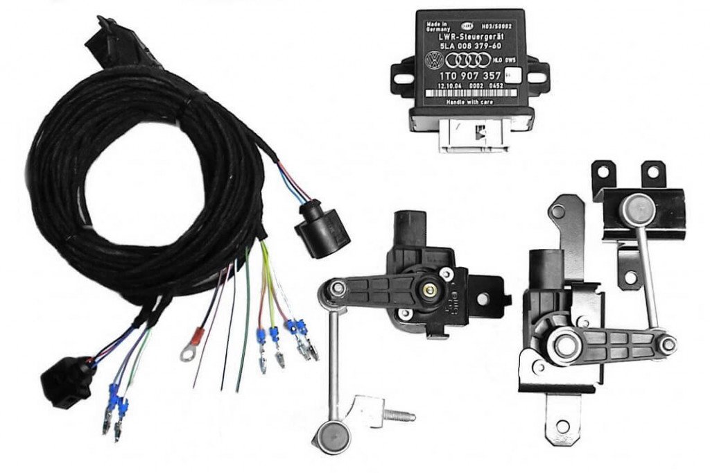 Original Kufatec Kabelsatz Kabelbaum Adapter Kabel aLWR Komplett-Set für VW Caddy ab 2011-