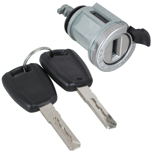 Zündschloss Zündung Schloss Schließzylinder + 2x Schlüssel für Fiat Panda Punto Seicento