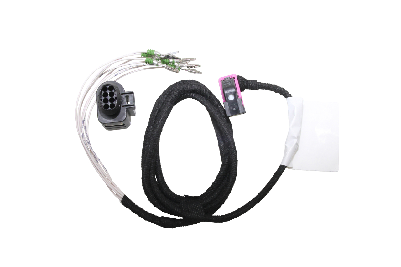Original Kufatec Kabelsatz Kabelbaum Adapter Kabel Original Kufatec Kabelsatz Kabelbaum Adapter Kabel PLA PDC Steuergerät - Sensoren Front für Audi A1 GB TT 8S