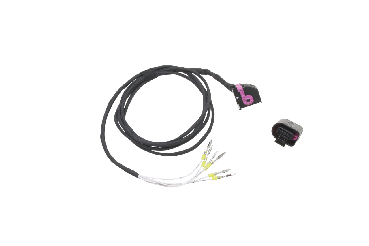 Original Kufatec Kabelsatz Kabelbaum Adapter Kabel PDC Steuergerät Front für Audi TT 8S / A3 8Y