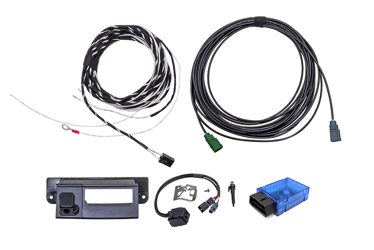 Original Kufatec Komplett- Set Nachrüstung Rückfahrkamera + Kabelbaum für Audi e-tron GT F8