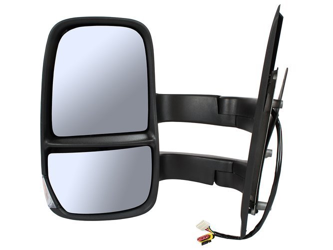 Aussenspiegel Spiegel elektrisch LINKS - LANG ARM VERSION - 5802029799 5801681268 für Iveco Daily VI 2014-