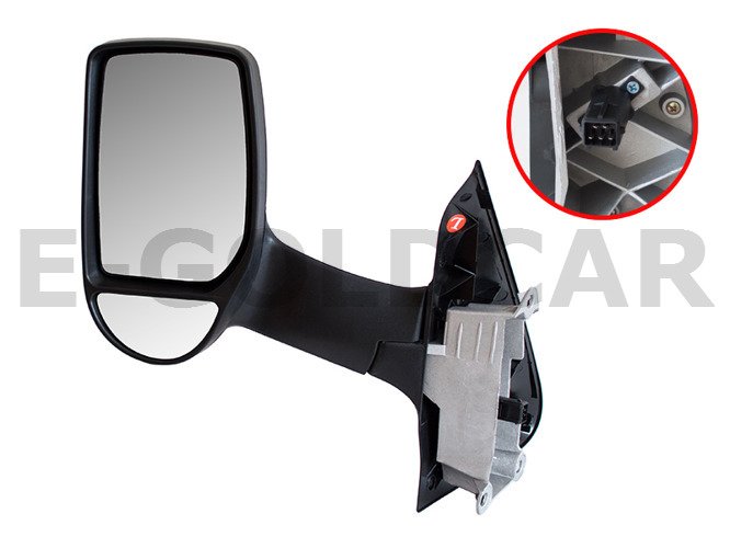 Aussenspiegel Spiegel elektrisch LINKS für Ford Transit VI 00-13