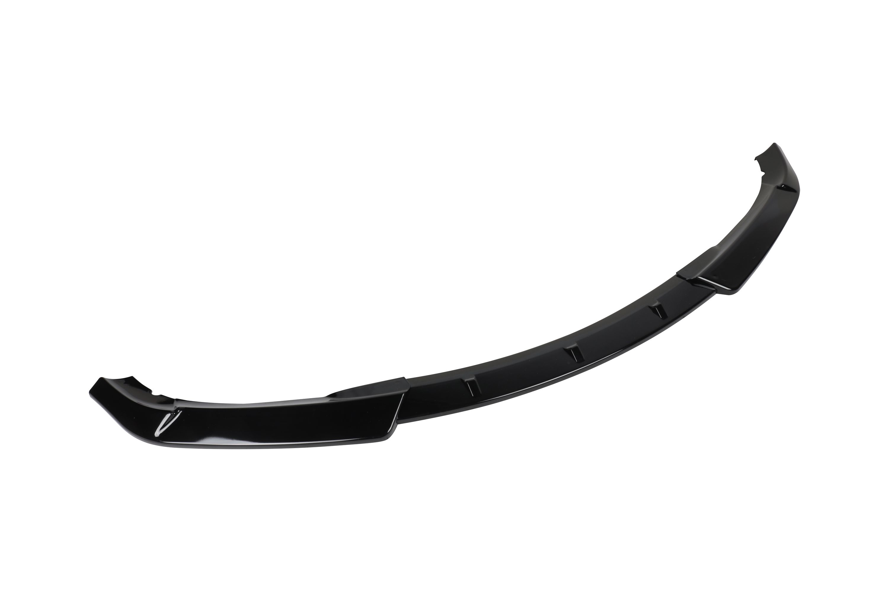 Frontspoiler Spoiler Lippe Stoßstange in Schwarz Glanz für BMW 3er E46 4-Türer Facelift ab 2002-2005