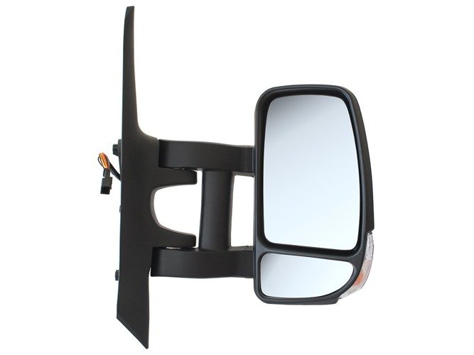 Aussenspiegel Spiegel elektrisch RECHTS (langer Arm ca. 20cm) für Renault Master III 2010- / Opel Movano B 2010-
