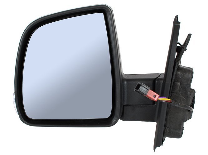Aussenspiegel Spiegel elektrisch LINKS 6-Pin Anschluss für Opel Combo 2012- / Fiat Doblo II 2010-