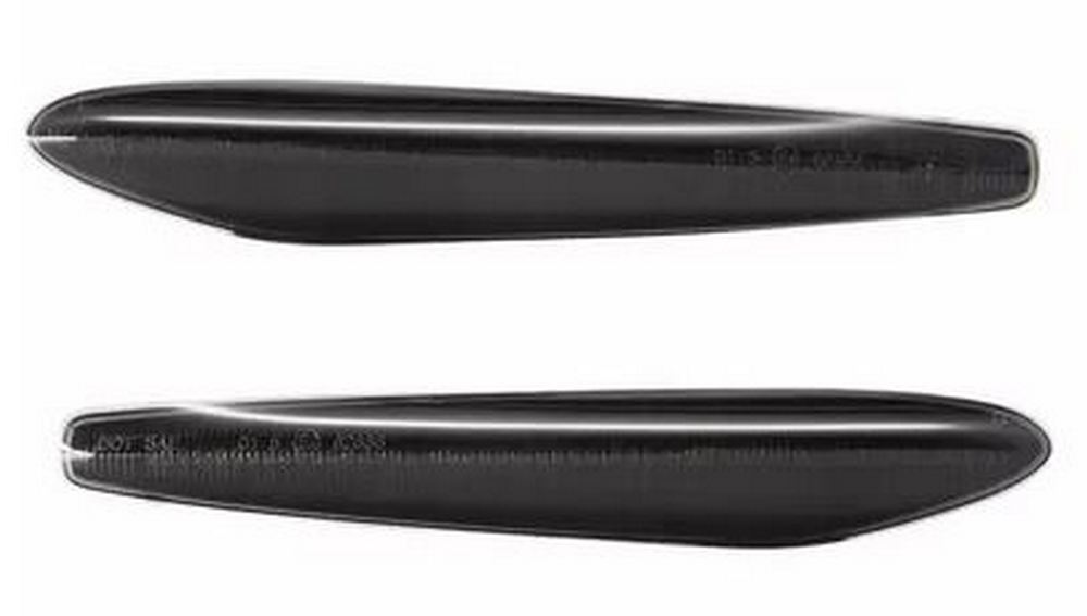 2x LED Seitenblinker Blinker in Schwarz Smoke SET für Alfa Romeo 159 Spider Brera