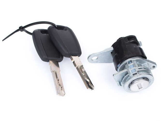 Türschloss Schloss / Schließzylinder Vorn Links oder Rechts + 2x Schlüssel für Fiat Ducato 2006- Citroen Jumper 2006- Peugeot Boxer 2006-
