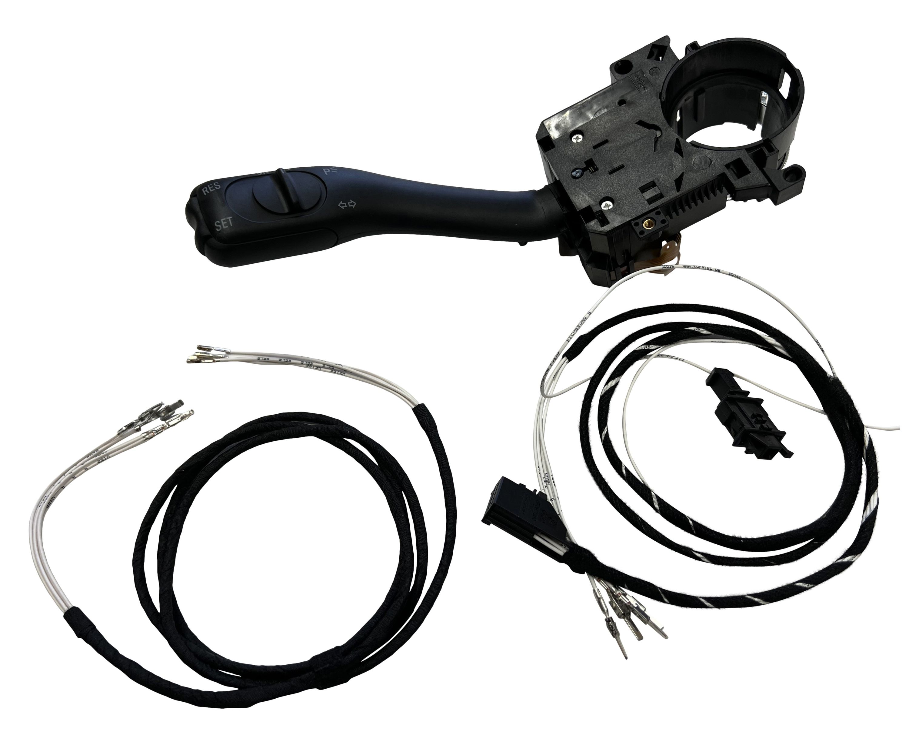 Komplettset GRA Tempomat MIT WIPPE + 2x Kabelbaum Wasserkasten für Seat Leon 1M / Toledo ab 1999-