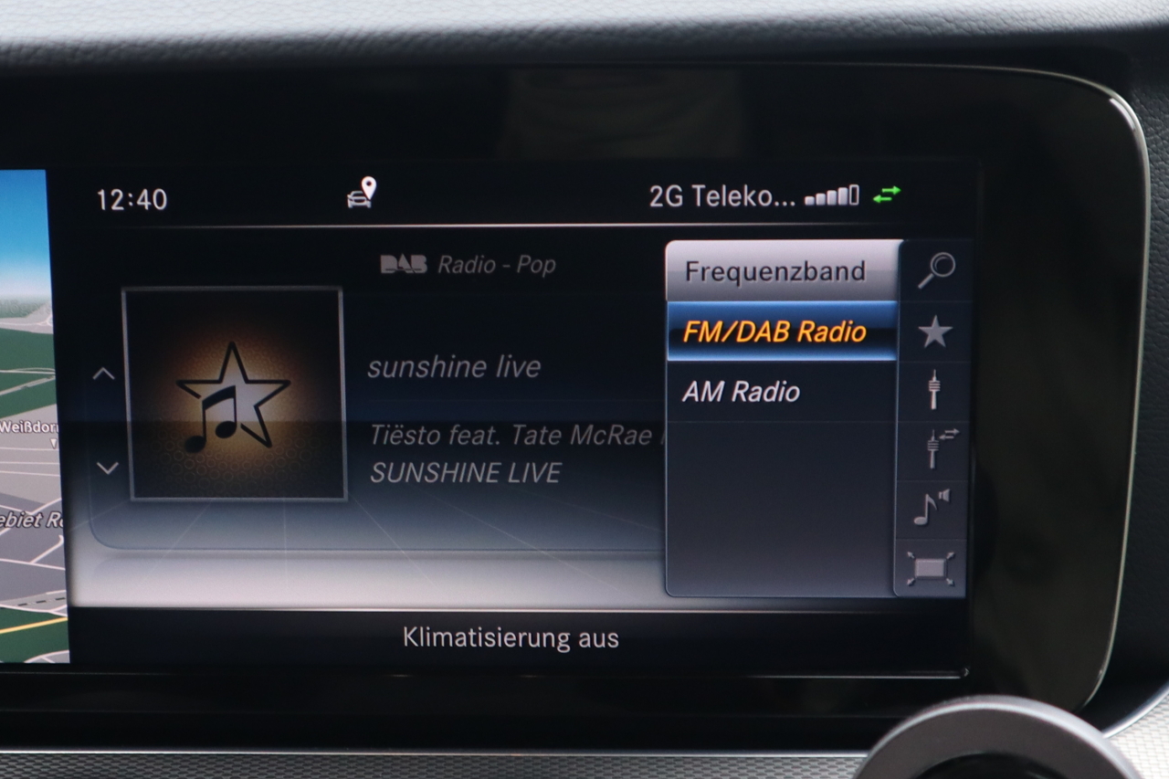 Original Kufatec Komplettset zur Nachrüstung des Radio DAB+ Code 537 für Mercedes E-Klasse W213 S213