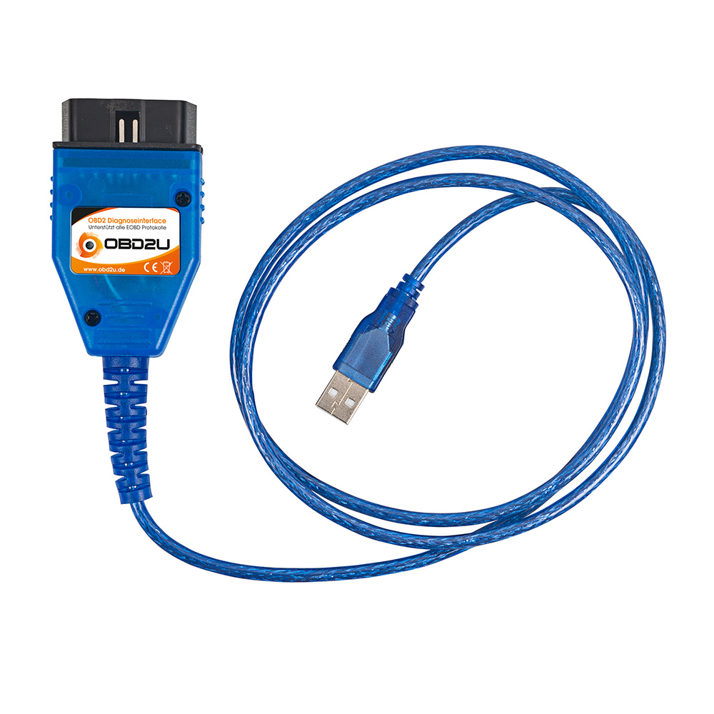 KKL USB OBD Diagnose-Gerät Interface Scanner Löschen für VW Audi Seat Skoda