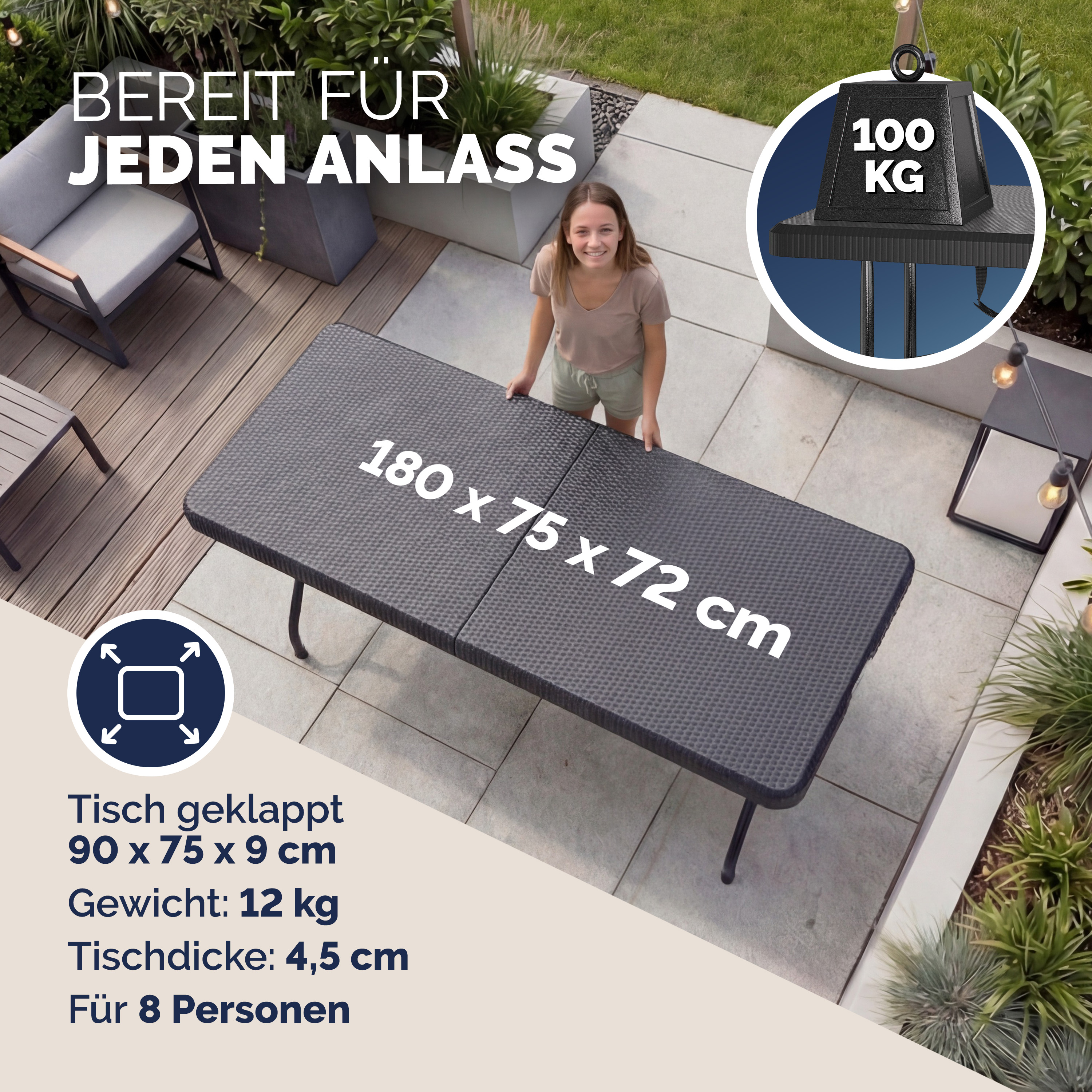 frühstücksset geschirr 6 personen Bloomingville Sandrine Geschirrset kleine Tassen Blau Steingut Geschirr set