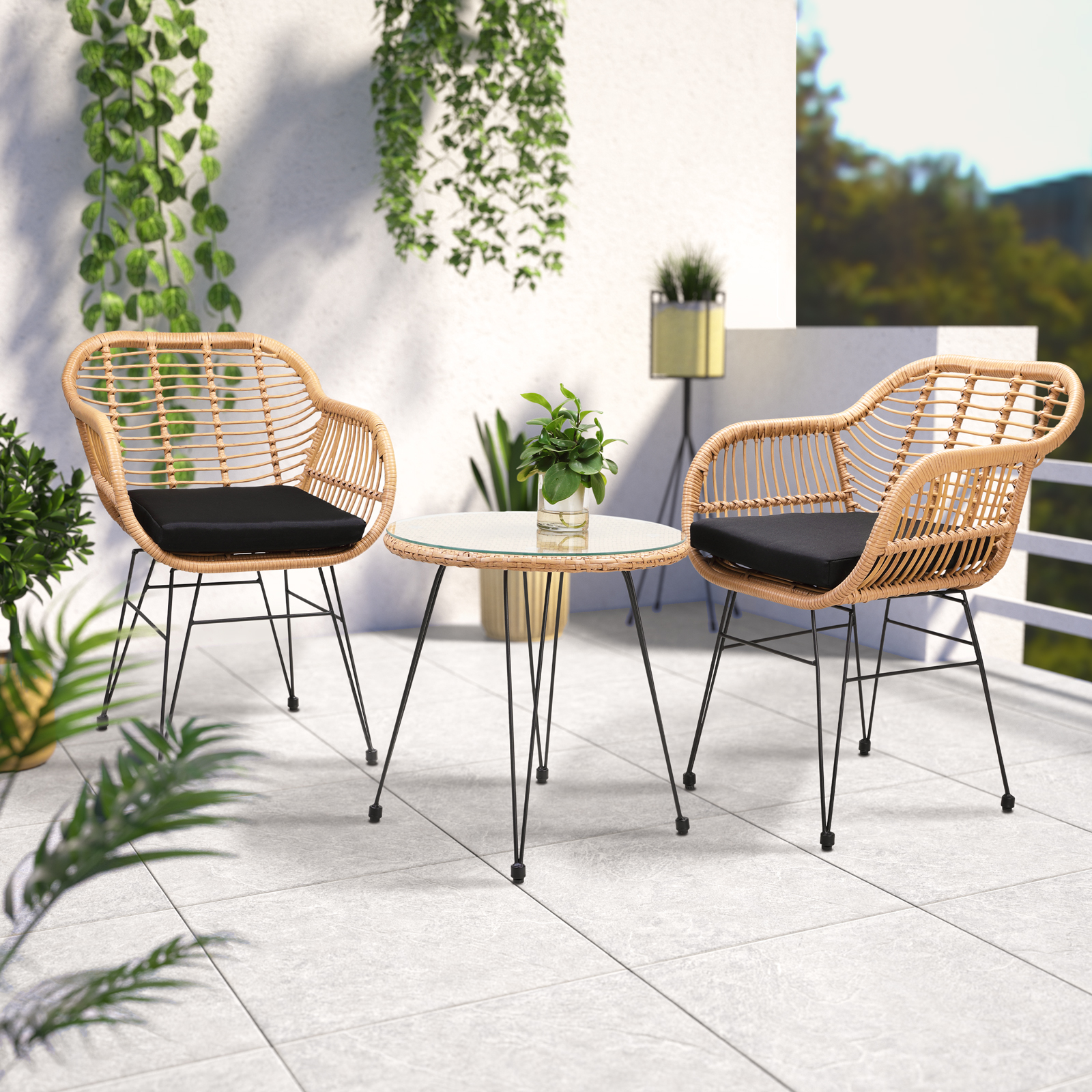 teppich ikea neu TIPHEDE flach gewebt, natur/schwarz, 120x180 cm Werksverkauf - Kristallglaspyramide, Zwiesel