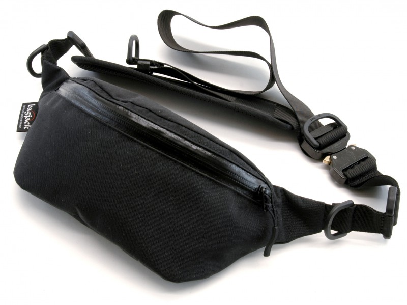 HIPBAG COBRA - Cordura - black | BAGJACK | TECHNICAL SUPPORT BAGS