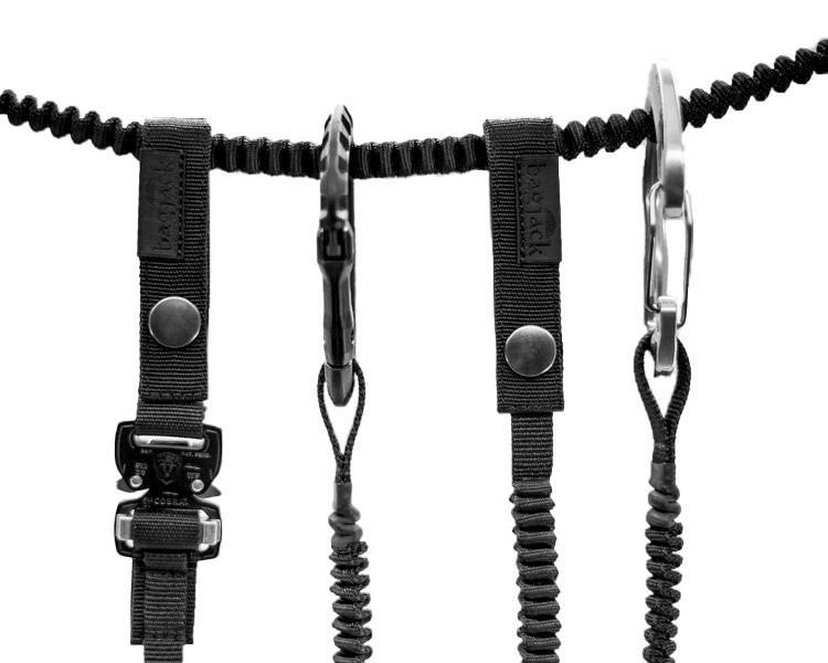 GN LEASH COBRA BLK | BAGJACK | TECHNICAL SUPPORT BAGS - HANDMADE