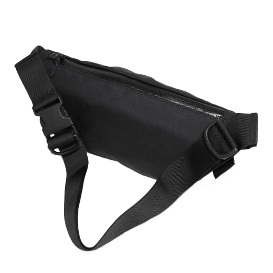 BAGJACK hipbag（waist pouch） HIPBAG LARGE 40mm - Cordura - black | BAGJACK | TECHNICAL SUPPORT