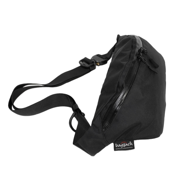 バッグ bagjack - HIP BAG COBRA BUCKLE - CORDURA HIPBAG COBRA LARGE - Cordura - black | BAGJACK | TECHNICAL SUPPORT