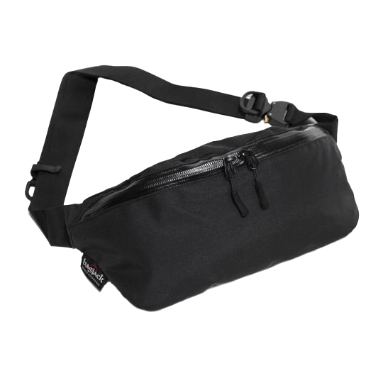 バッグ bagjack - HIP BAG COBRA BUCKLE - CORDURA HIPBAG COBRA LARGE - Cordura - black | BAGJACK | TECHNICAL SUPPORT