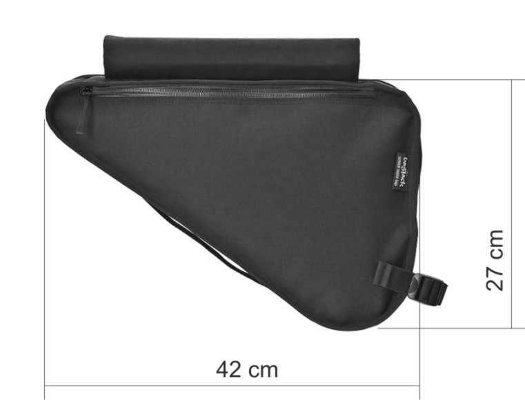 FRAME BAG - BLACK | BAGJACK | TECHNICAL SUPPORT BAGS - HANDMADE IN