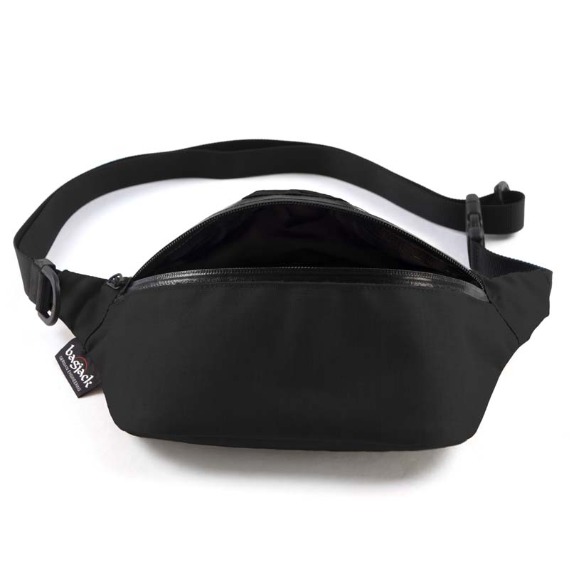 BAGJACK hipbag（waist pouch） HIPBAG - Cordura - black | BAGJACK | TECHNICAL SUPPORT BAGS