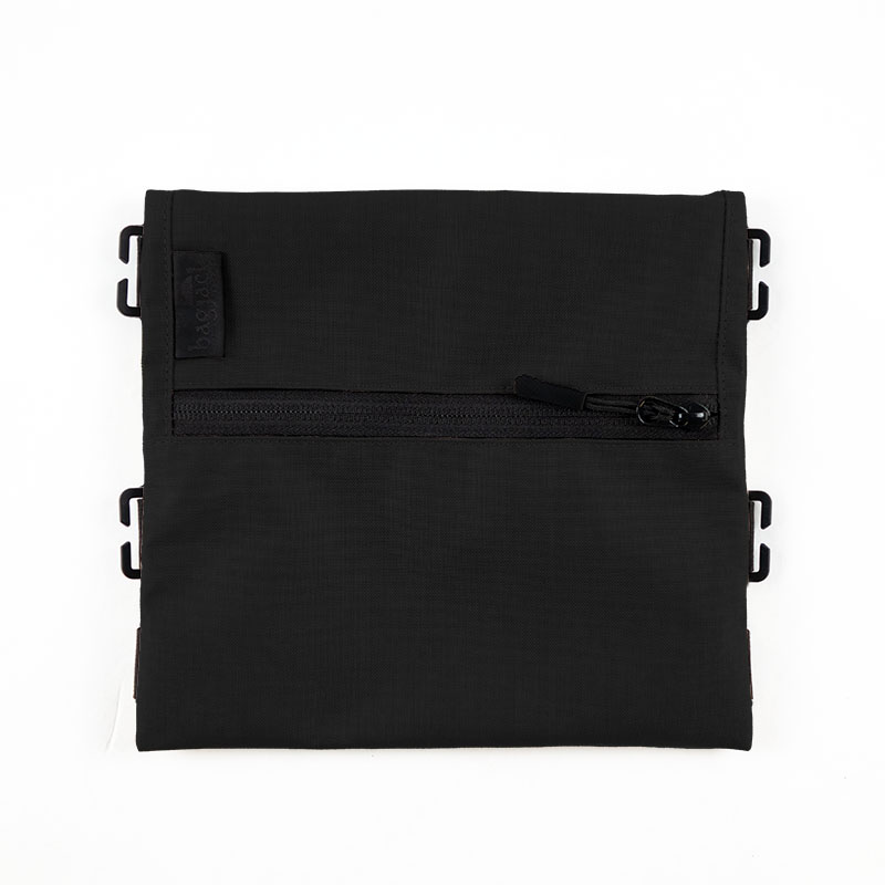 SQUARE POUCH TCL - Cordura - black | BAGJACK | TECHNICAL SUPPORT
