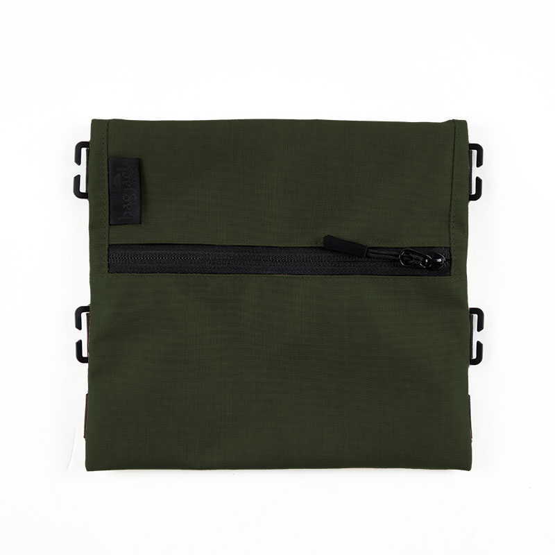 SQUARE POUCH TCL - Cordura - olive | BAGJACK | TECHNICAL SUPPORT