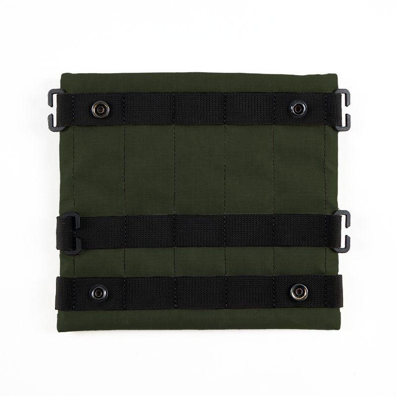 Bagjack cable pouch black × olive SQUARE POUCH TCL - Cordura - olive | BAGJACK | TECHNICAL SUPPORT