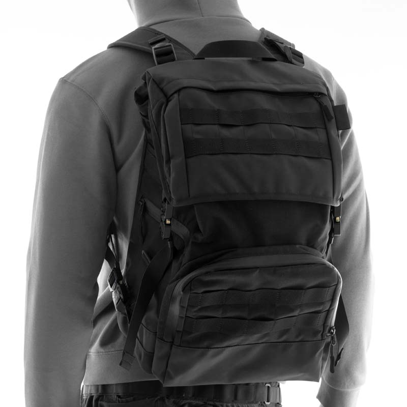 NXL RUCKSACK TCL - Cordura - black | BAGJACK | TECHNICAL SUPPORT