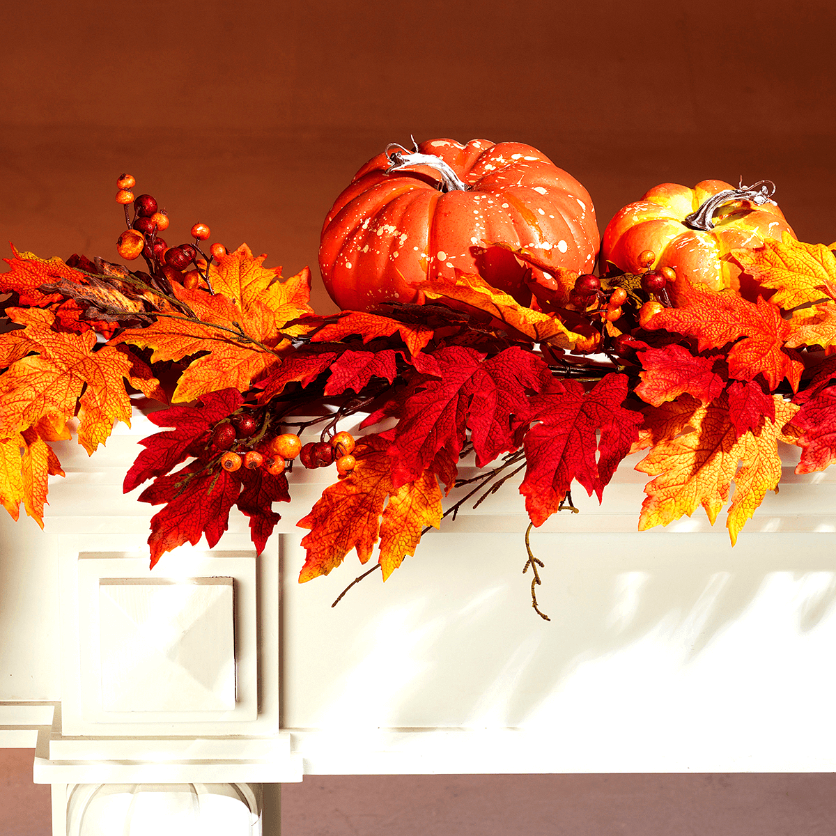 Calabaza decorativa Ø 15 cm - 6