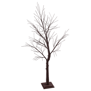 Árbol artificial sin hojas marrón, altura 160 cm