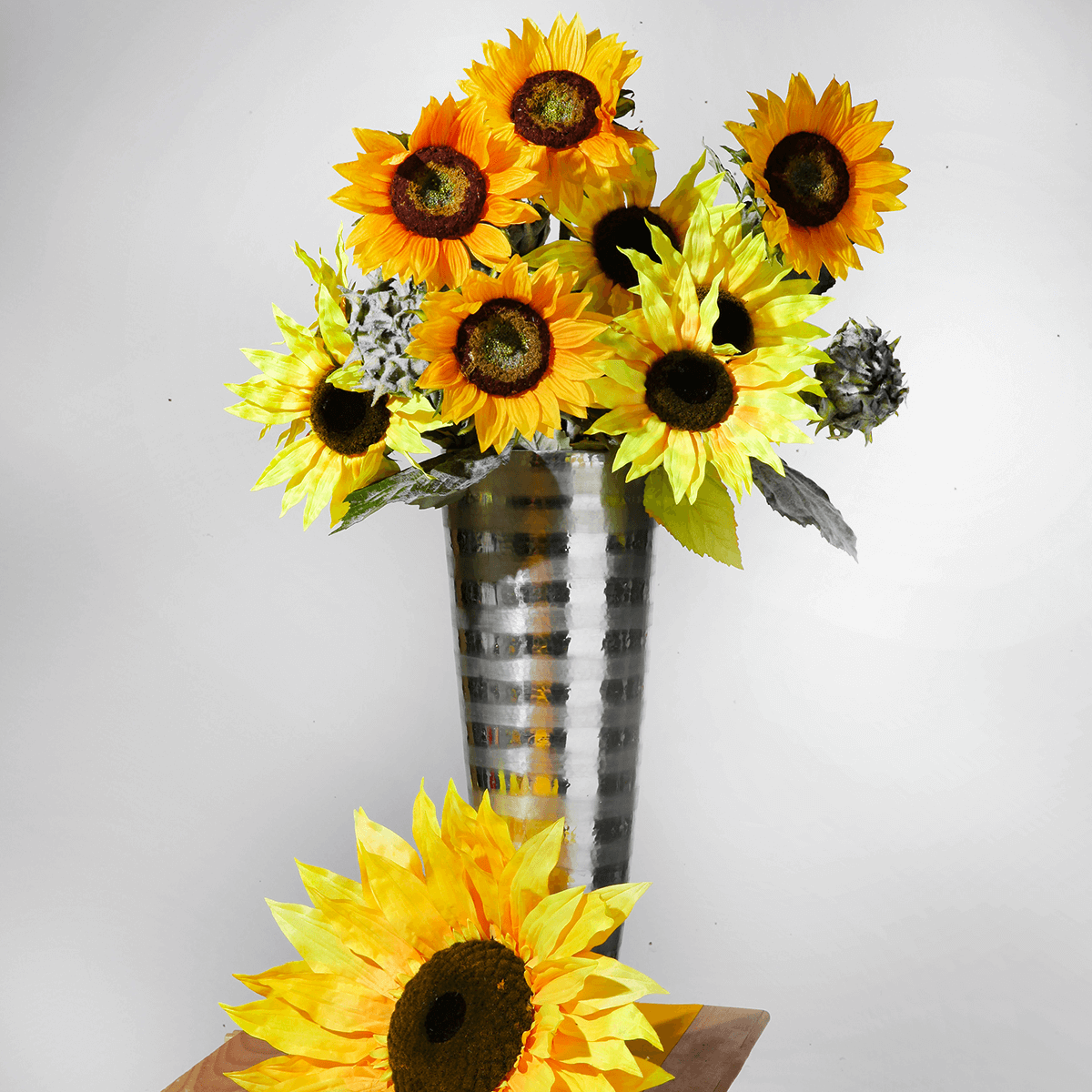 Künstliche Sonnenblume, 85 cm - 2