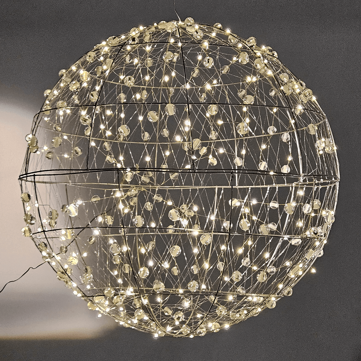Bola de alambre con luz LED Ø 60 cm - 4