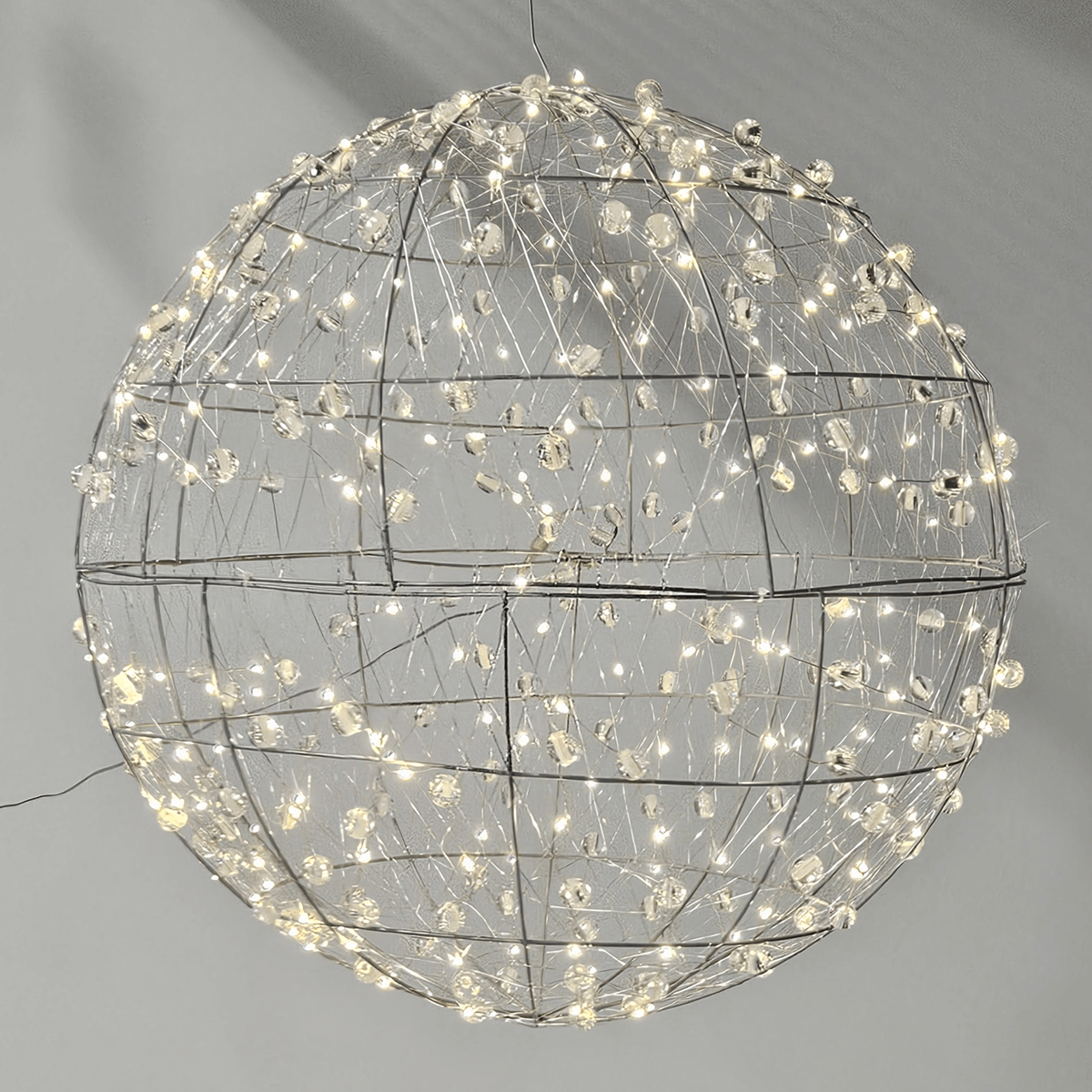 Bola de alambre con luz LED Ø 60 cm - 5