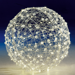 LED-Draht-Leuchtkugel 60 cm Ø