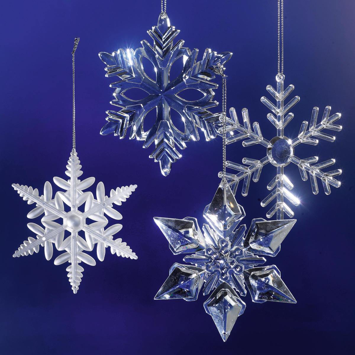 Decorative ice crystals, 20 pcs - 0