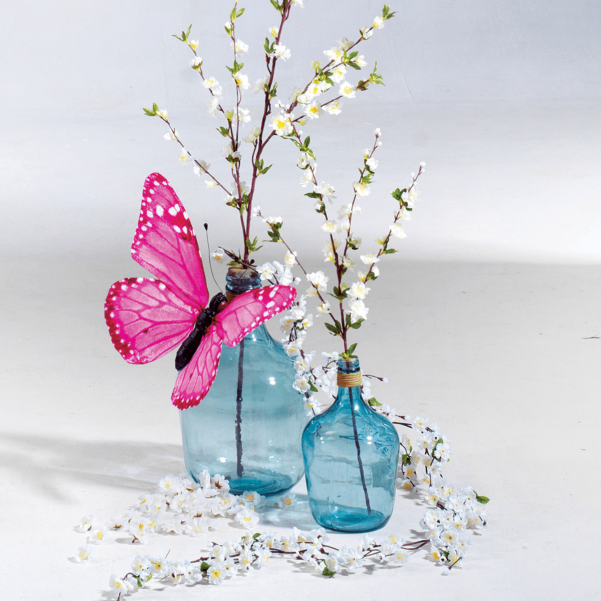Papillon déco pink, 50 cm - 5