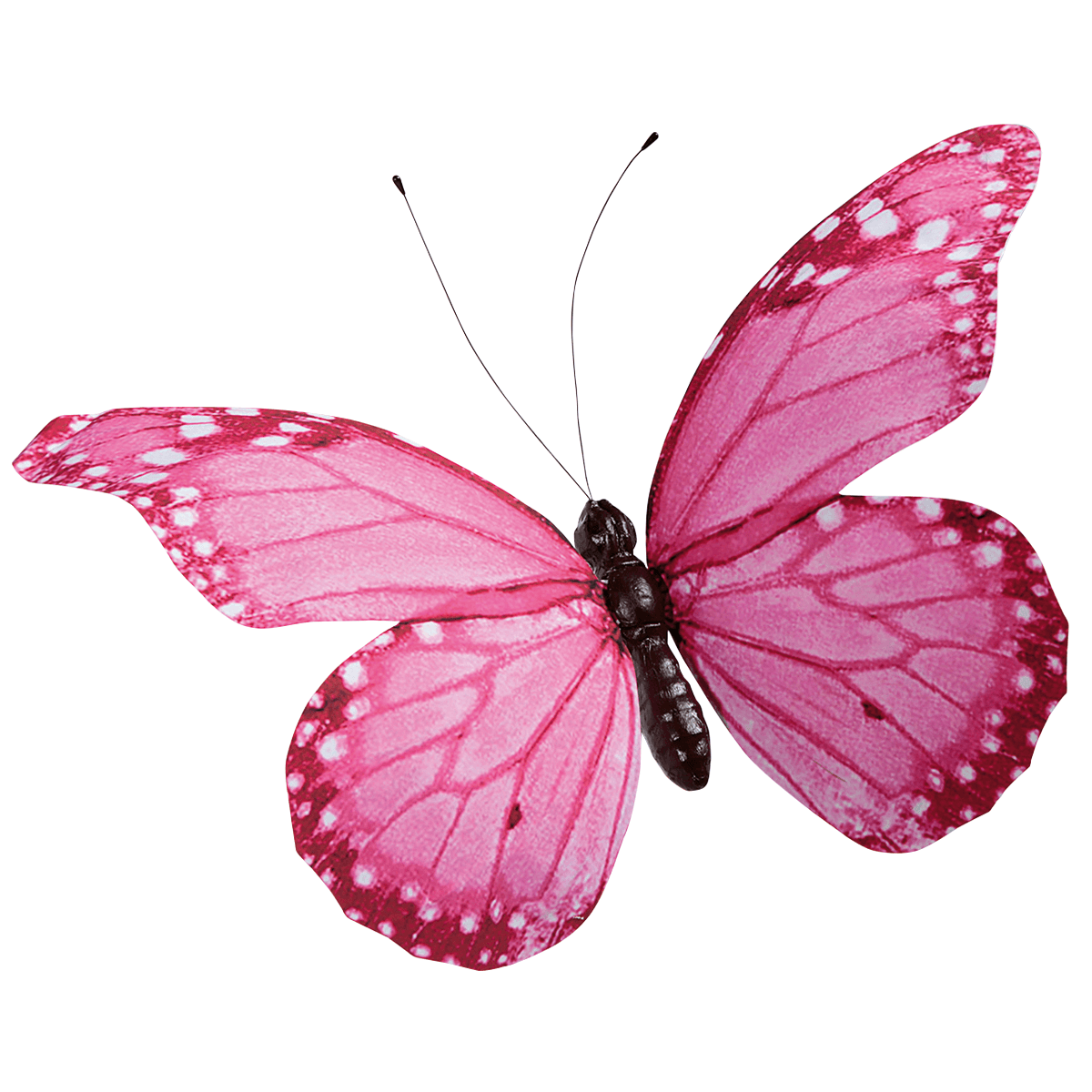 Papillon déco pink, 80 cm - 0