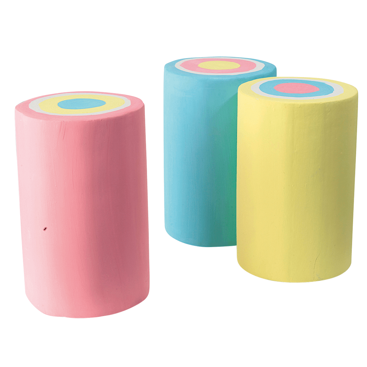 Imitación de rollos de malvavisco 16 cm, 3 piezas - 1