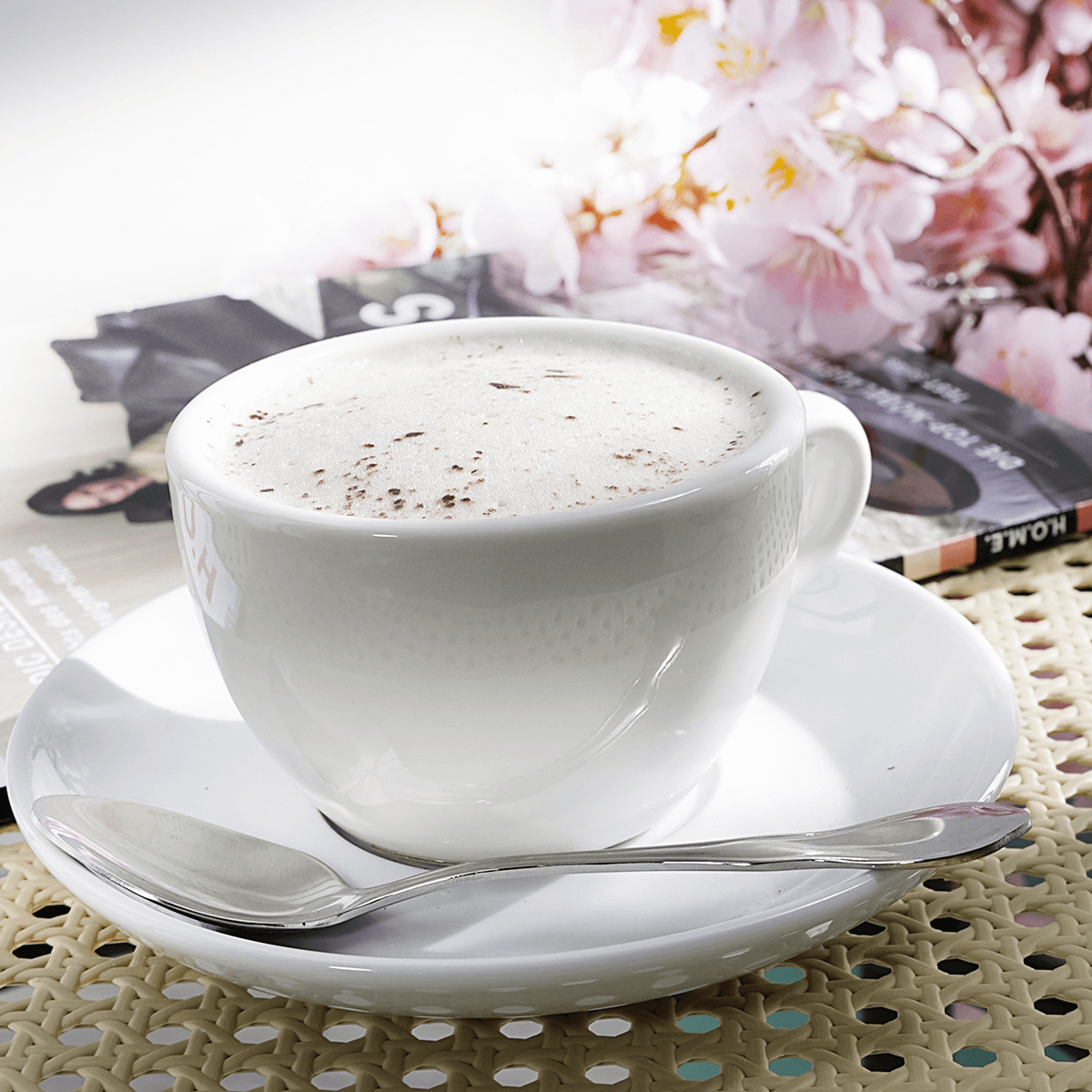 Cappuccino Lebensmittel-Attrappe 20 cm Ø - 3