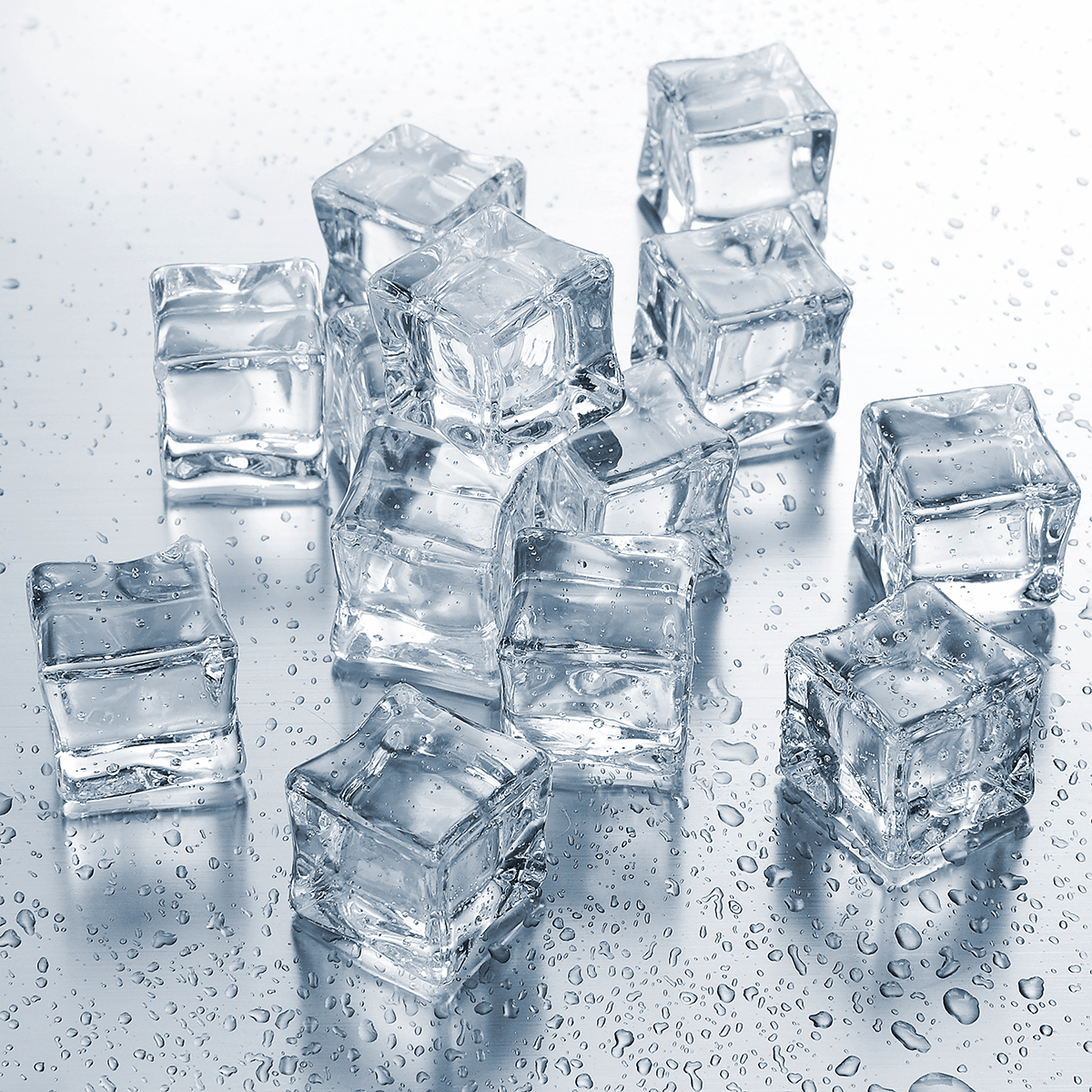 Acrylic decorative ice cubes, 500 g - 0