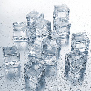 Acrylic decorative ice cubes, 500 g