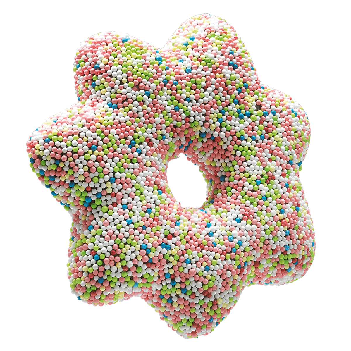 Etoile en pain d'épice à parsemer Ø 30 cm - 0