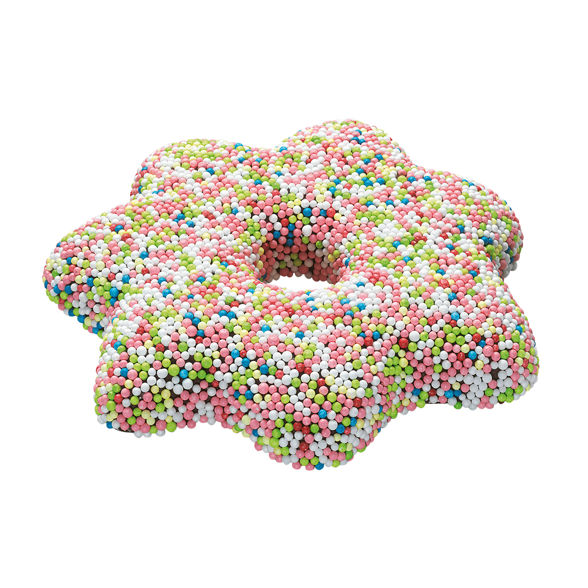 Etoile en pain d'épice à parsemer Ø 30 cm - 1