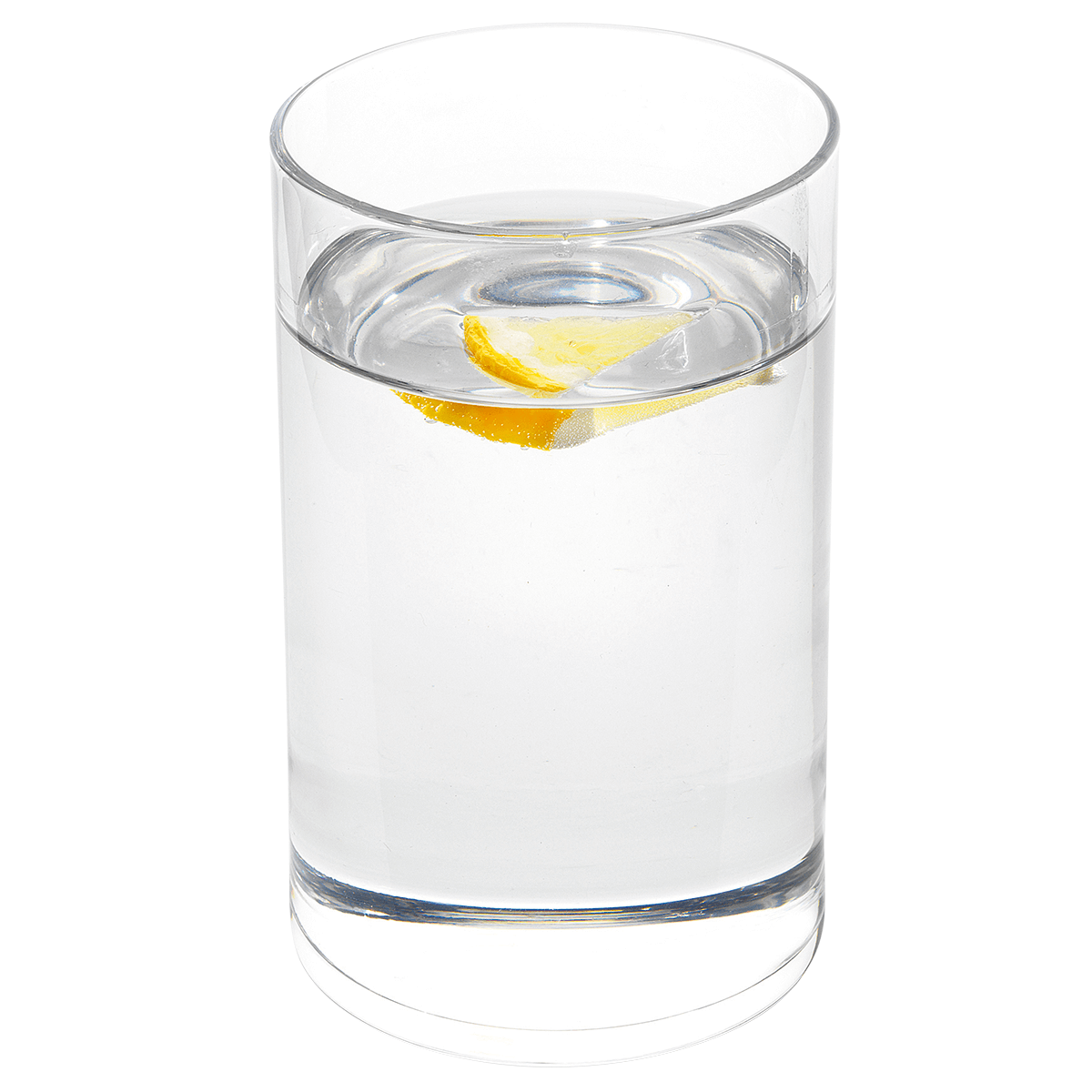 Wasserglas Lebensmittel-Attrappe 10 cm - 0