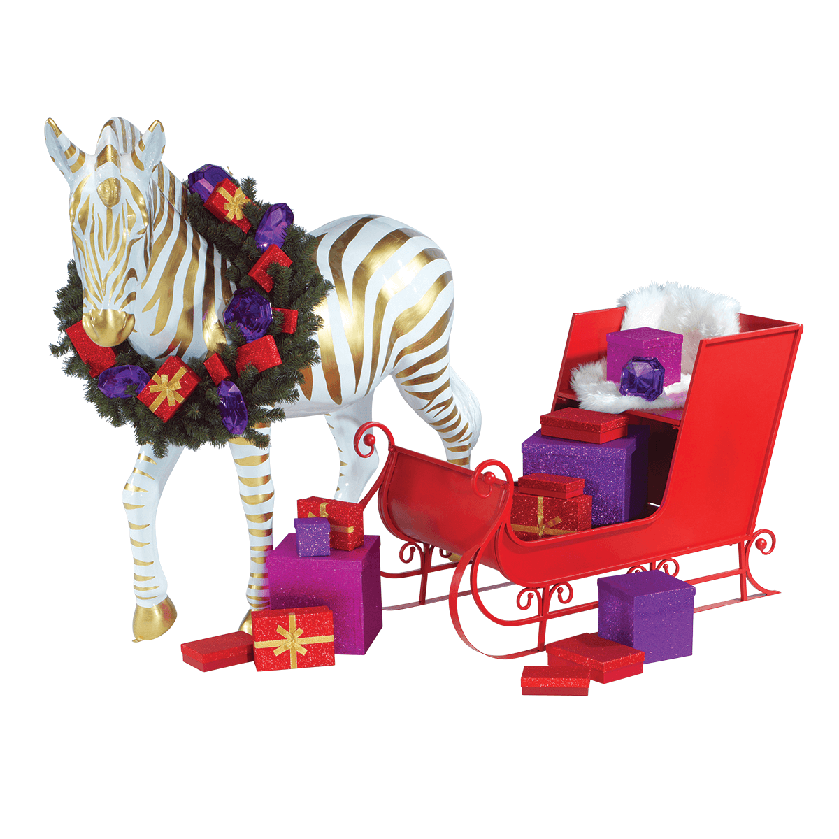 Lot de boîtes cadeaux rouges, lot de 5 - 5