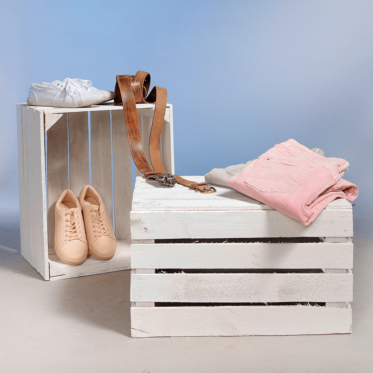 Caja de madera Vintage longitud 50 cm - 6