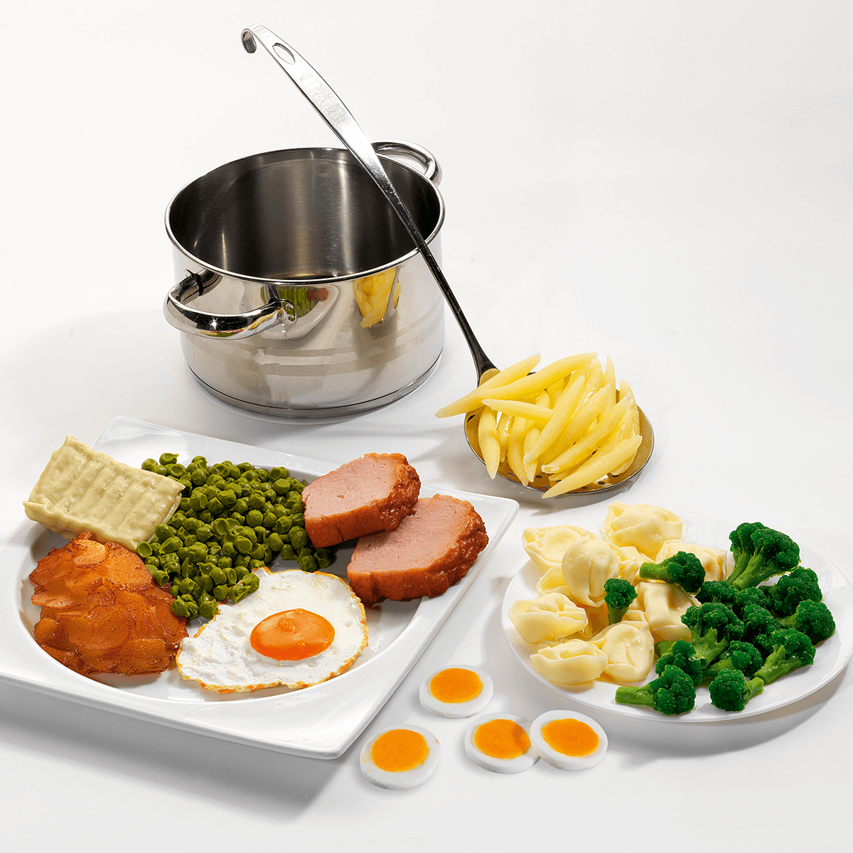 Broccoli blanched food replica, 100 g - 3