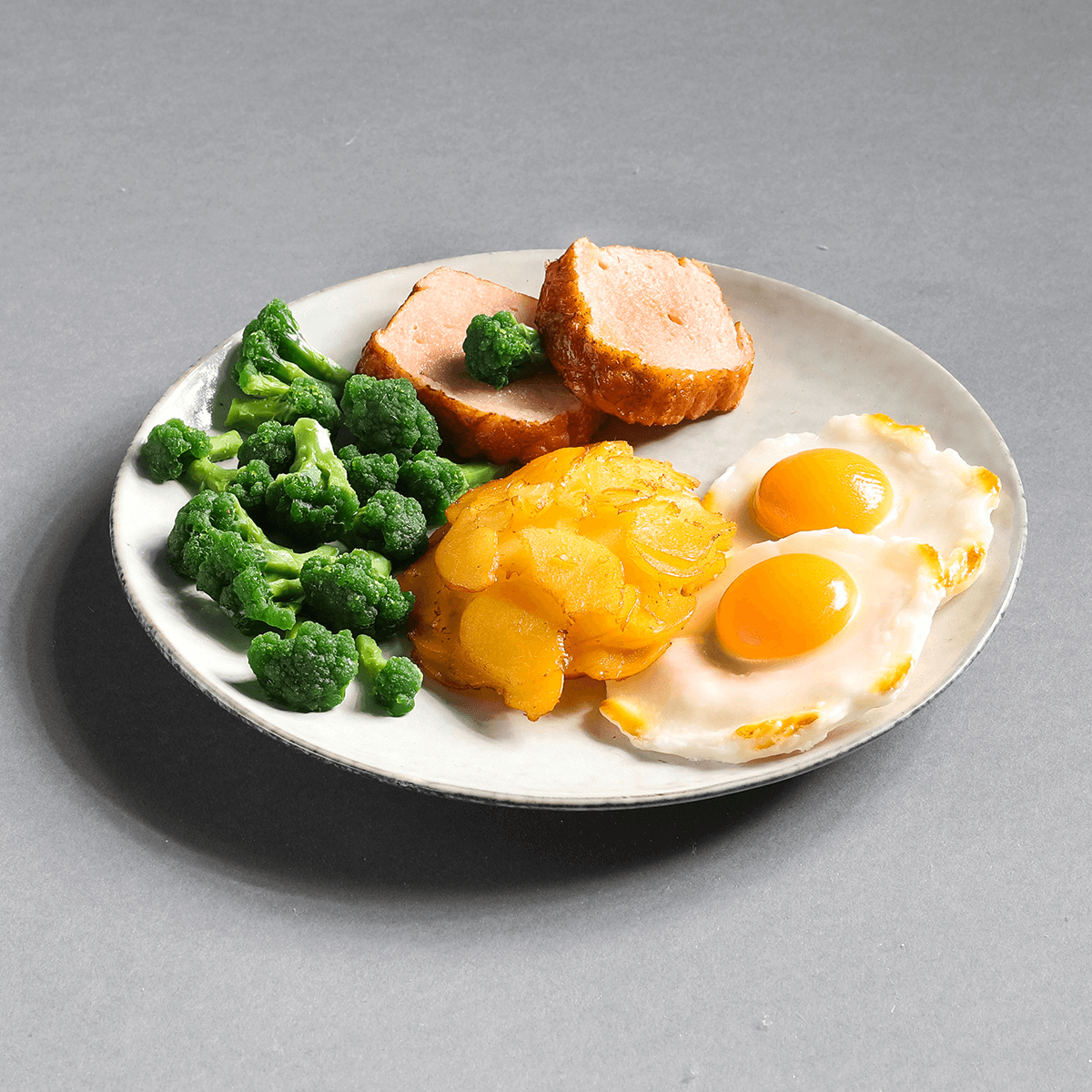 Broccoli blanched food replica, 100 g - 4